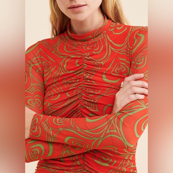 LISA SAYS GAH Mesh Mini Dress - Picture 3 of 4